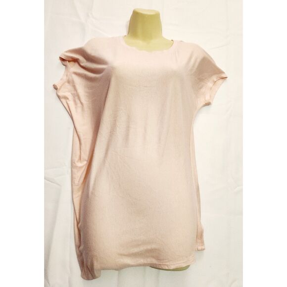 ATHLETA Asymmetrical Side Tie Light Pink Tank Top Size XS - Picture 7 of 7